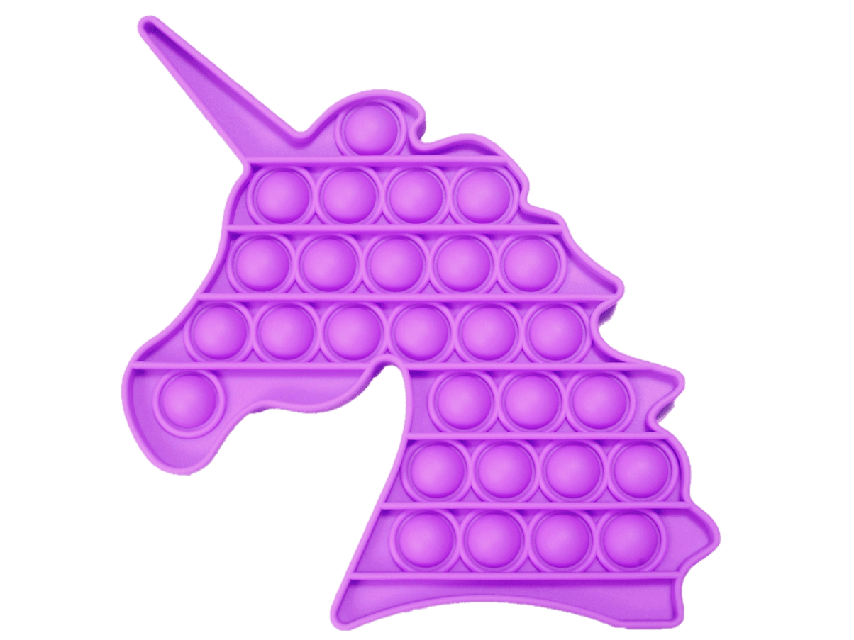 Push and pop unicorn purple
