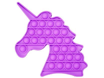 Push and pop unicorn purple