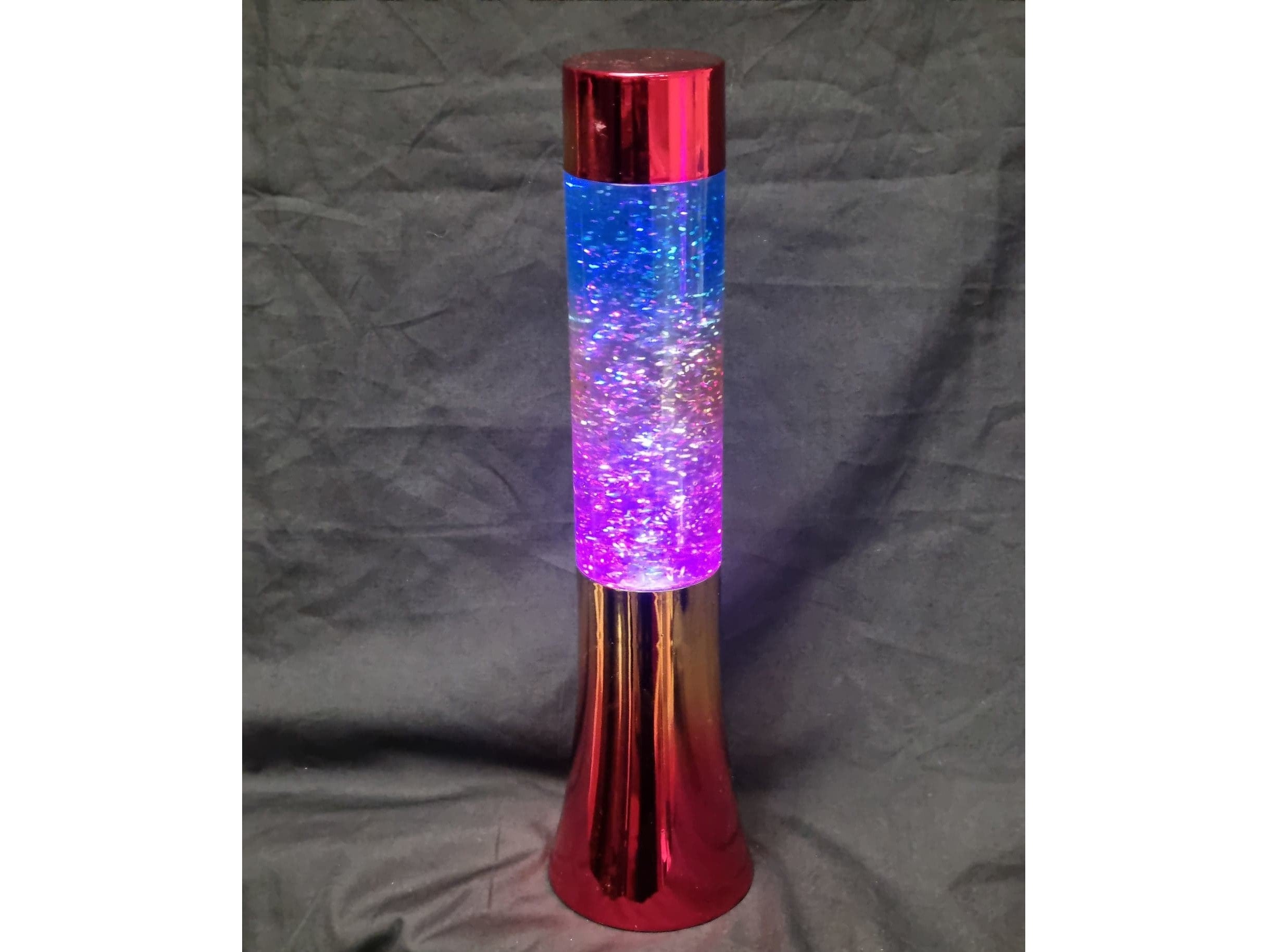 Battery deals glitter lamp