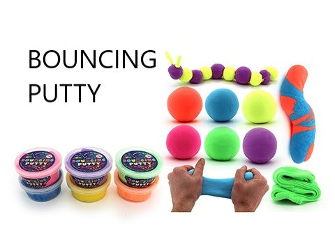 Bouncing Putty in tub