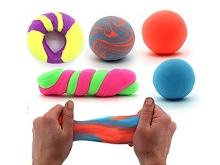 Bouncing Putty two toned
