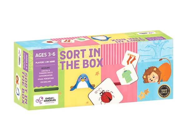 Sort-in-the-box game
