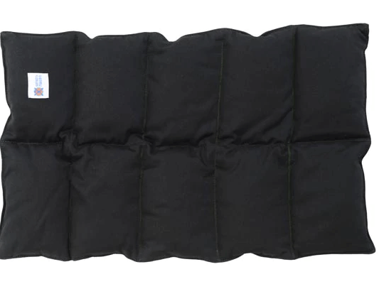 Weighted Lap Bag Black