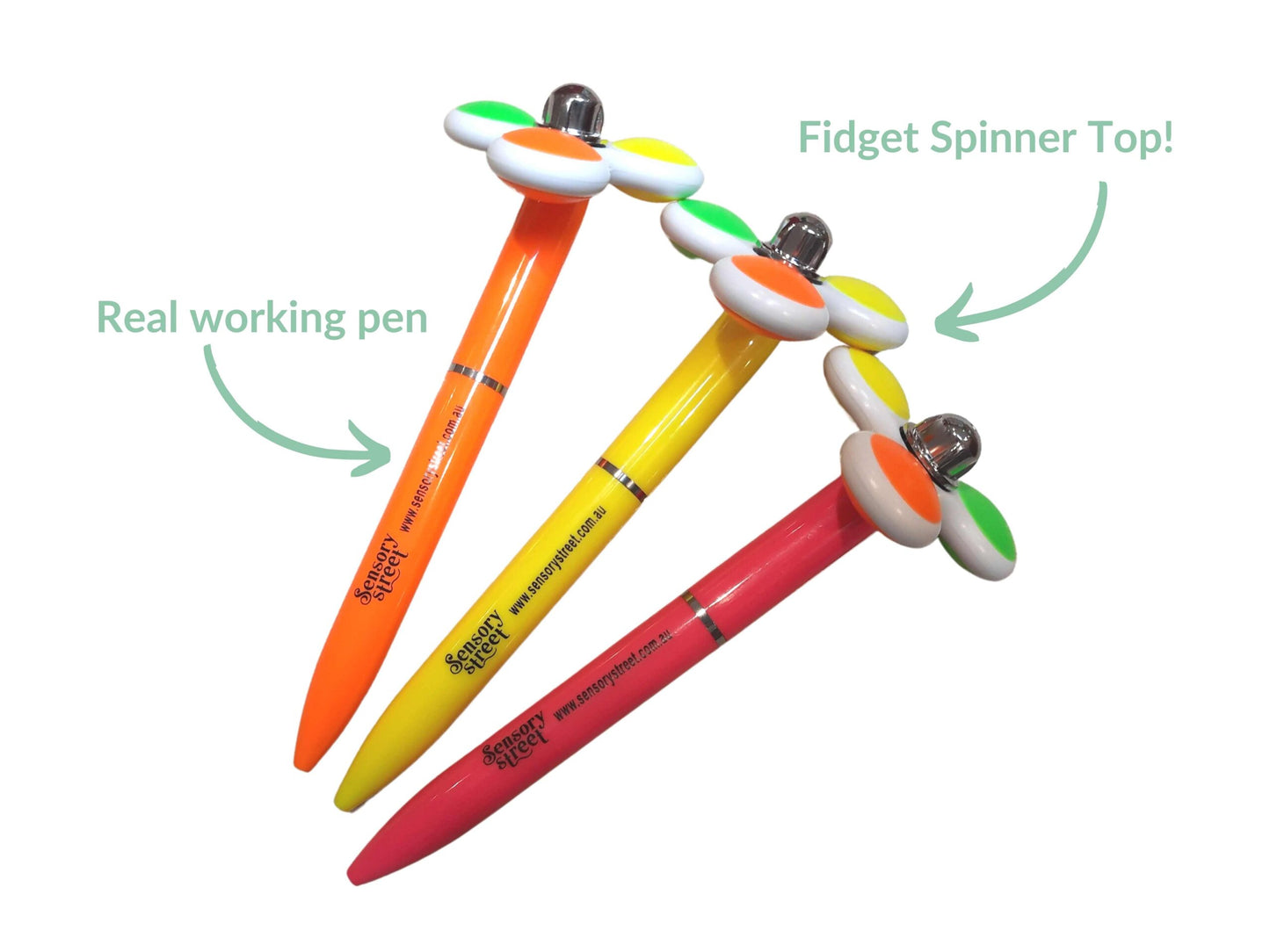 fidget spinner pens