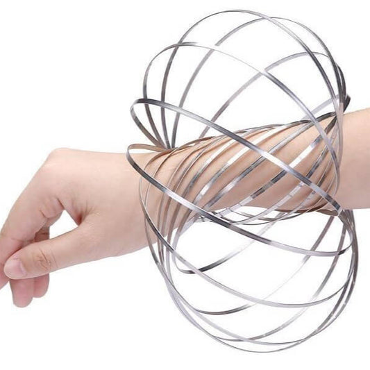kinetic flow ring on arm
